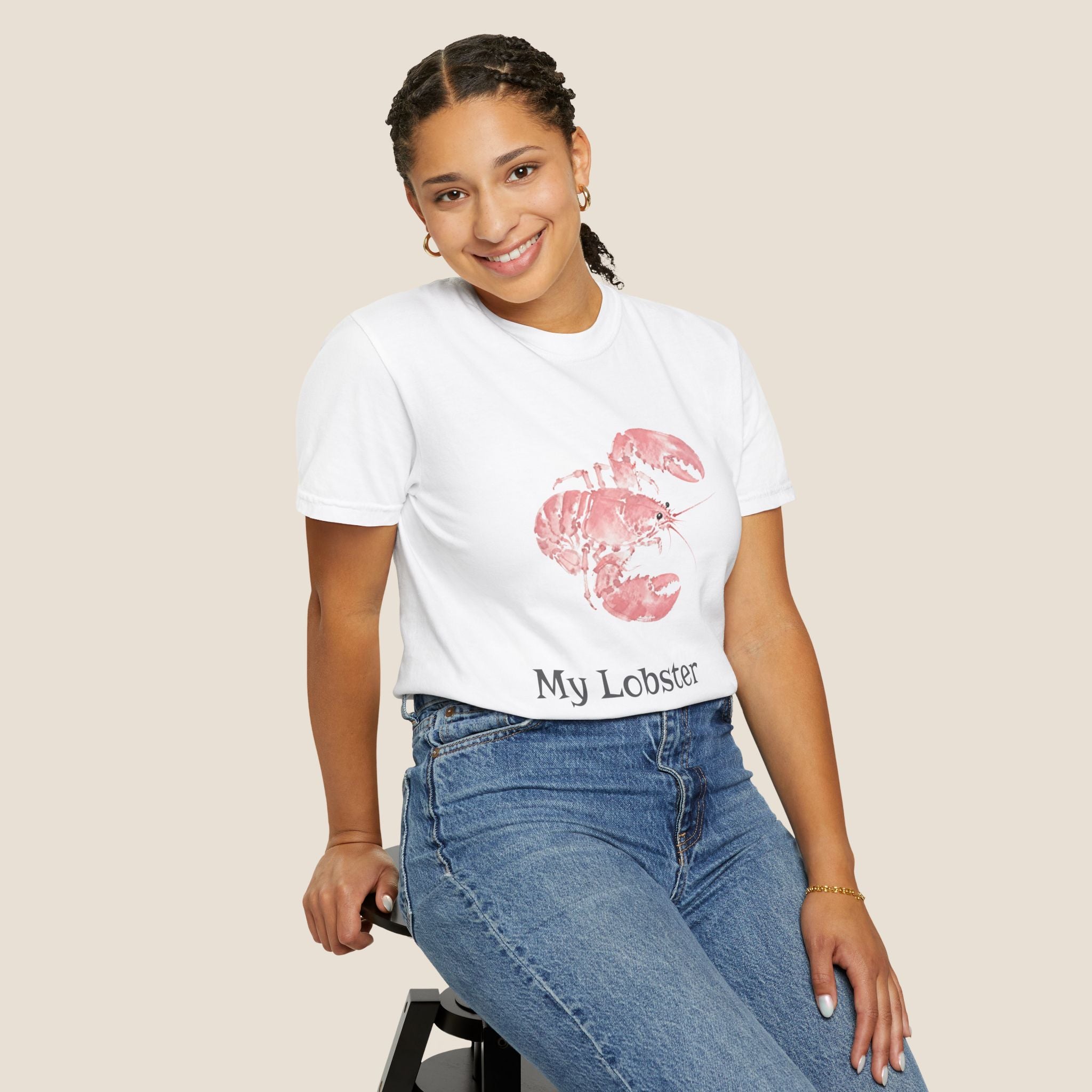My Lobster Shirt | Minimalist Romantic Gift | Couples Shirt