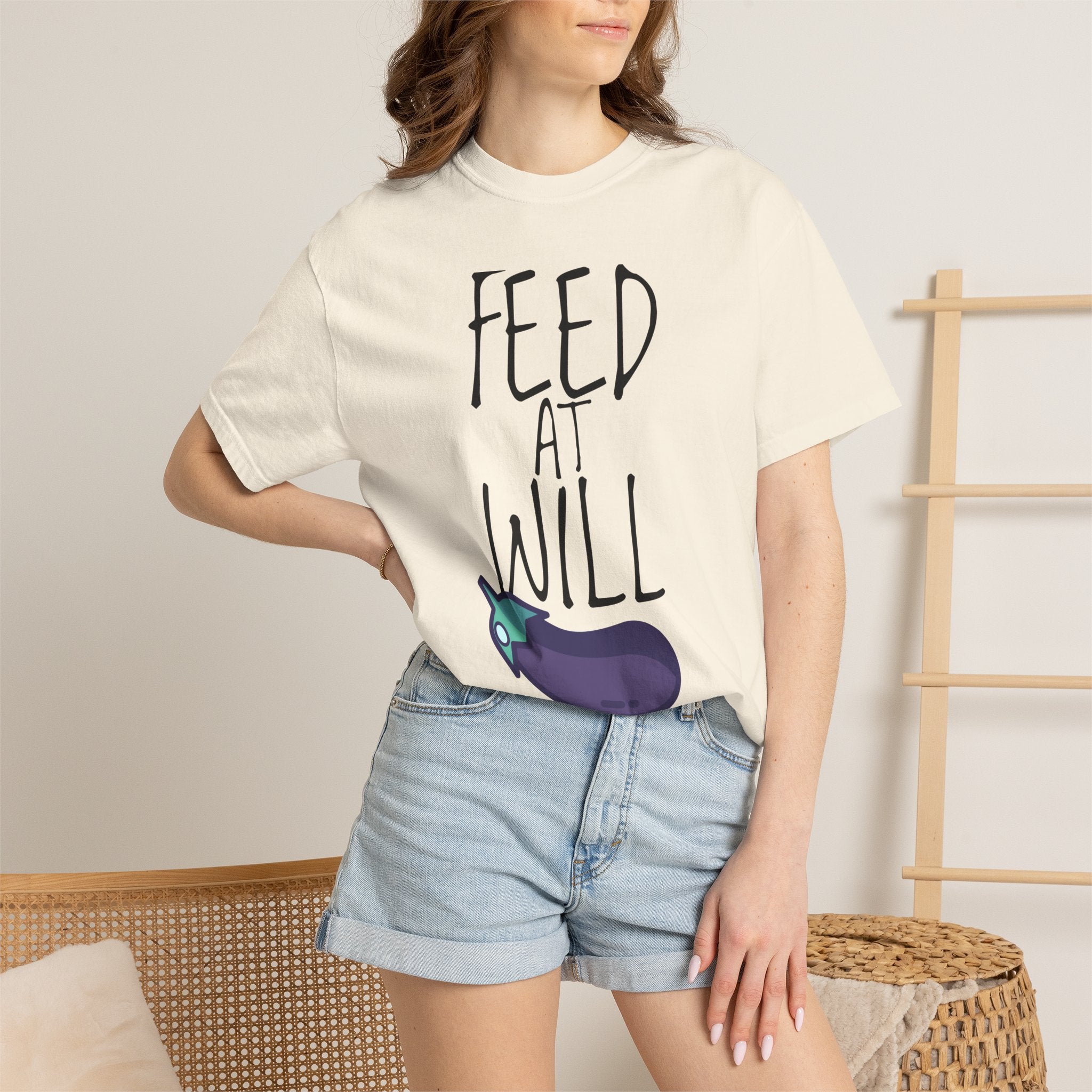 Feed At Will Vegan version T-shirt